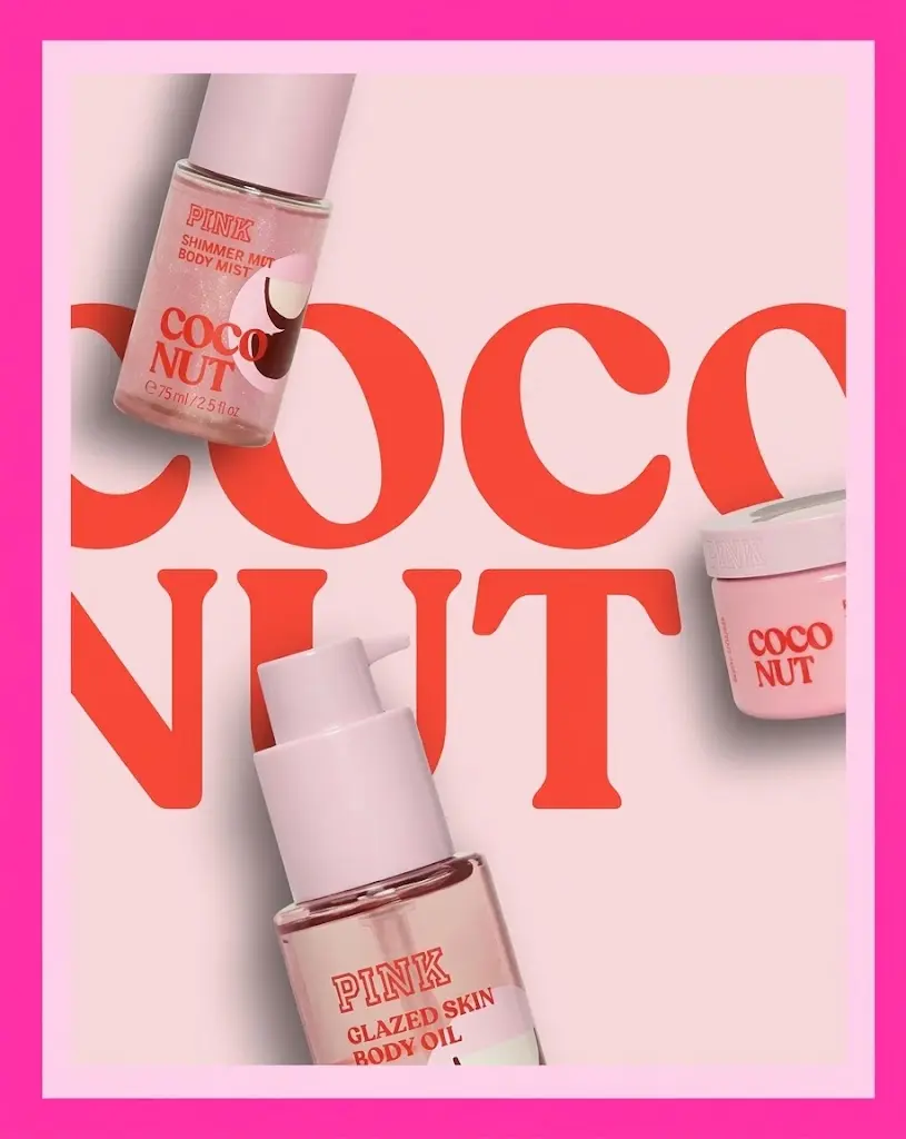 Uso de Let's Glow Away Shimmer Set Victoria's Secret