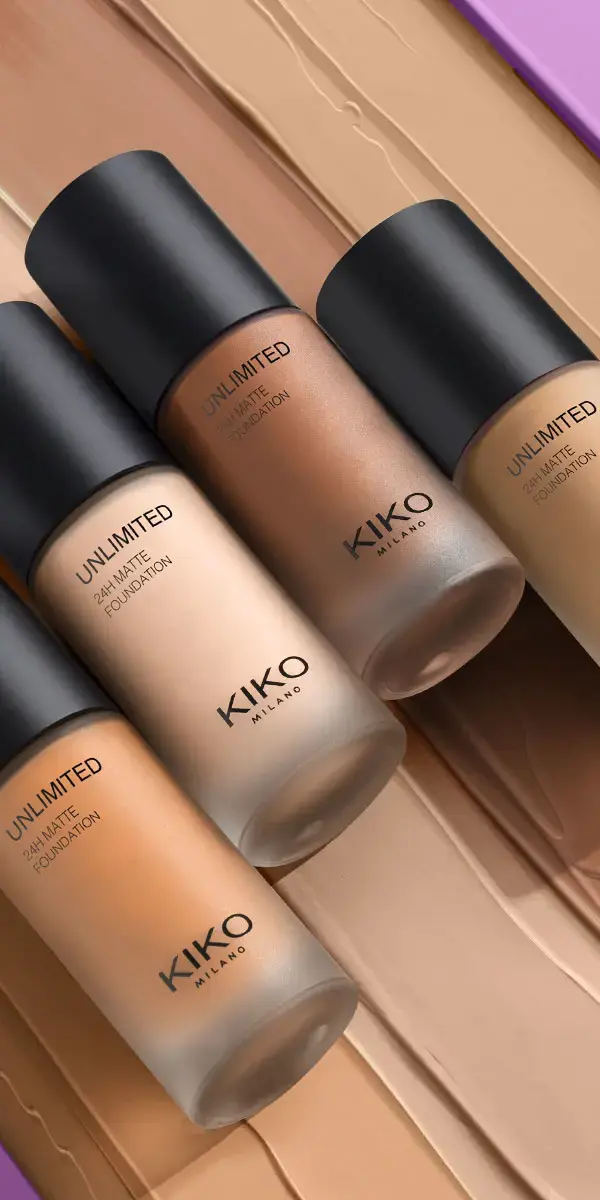 Aplicación de base líquida Kiko Milano