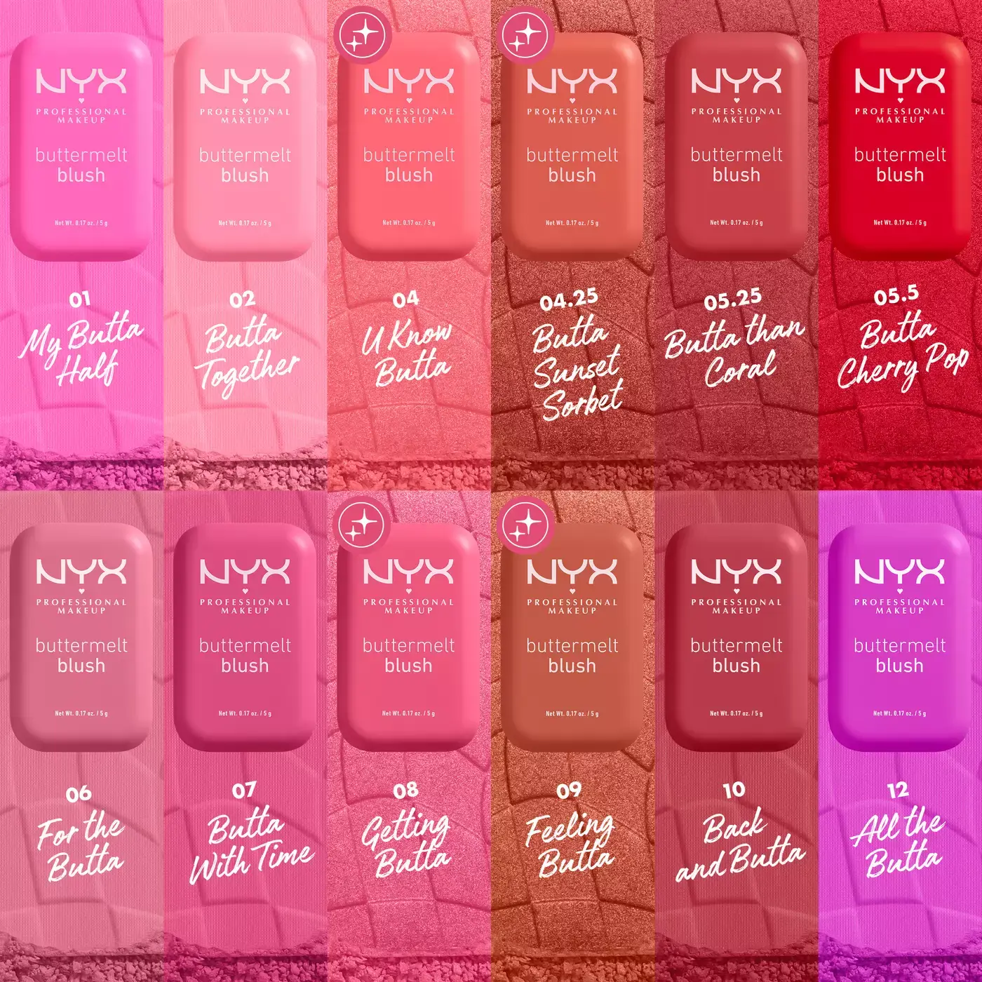 Aplicación de Buttermelt Blush NYX