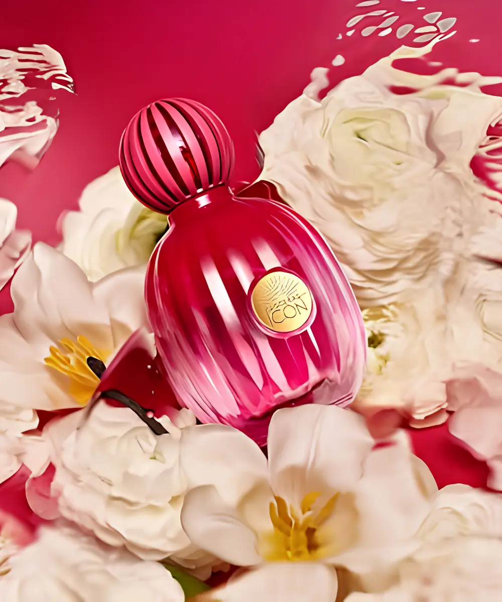 Aplicación de The Icon for Women Eau de Parfum Banderas